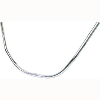 HANDLEBAR 25.4mm, 68cm Wide, 80mm Rise, Beach Crusier, CP SILVER