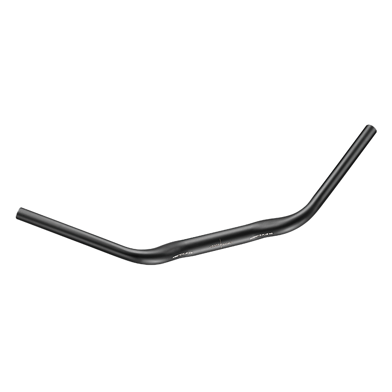 HANDLEBAR - 31.8mm Dia, 660mm wide, 34mm rise, 41 deg sweep, SATORI NOIRETTE PLUS, matt black