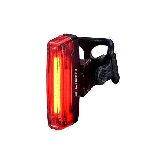 LIGHT, Rear, 6 modes, w/Daytime Flash, w/USB recharge, high intensity 15 CHIPS COB LED, 30 Lumen, inc - s-post & saddle rail mounts, Quality D-Light product (CG-423R)