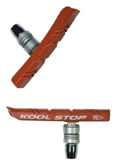 BRAKE PADS - KOOL STOP BMX SALMON THREADED KSBMXSA