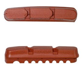 BRAKE PADS - KOOL STOP DURA 2 INSERT SALMON KSDR2SA