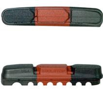 BRAKE PADS - KOOL STOP DURA 2 INSERT TRIPLE COMPOUND KS-DR2TR