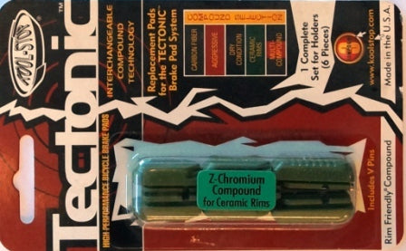 BRAKE PADS - KOOL STOP TECTONIC INSERT CERAMIC KSTECC
