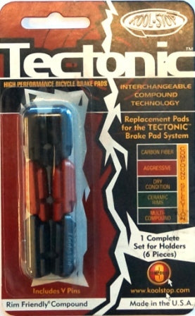 BRAKE PADS - KOOL STOP TECTONIC INSERT MULTI COMP KSTECM