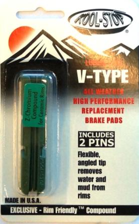 BRAKE PADS - KOOL STOP V INSERTS CERAMIC KSLPVBC