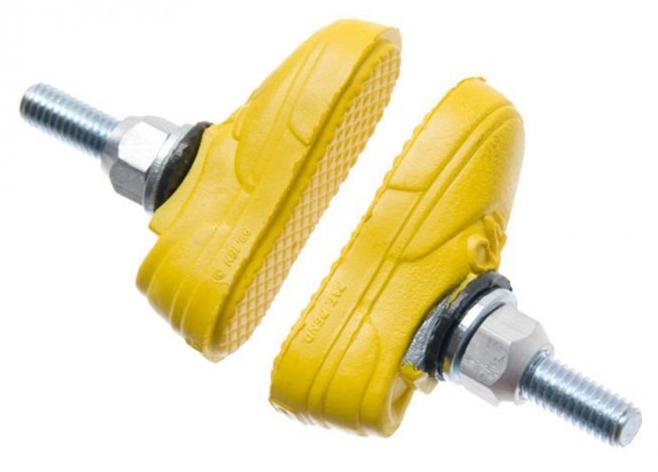 BRAKE PADS - KOOL STOP YELLOW VANS BRAKE PAD KSVY