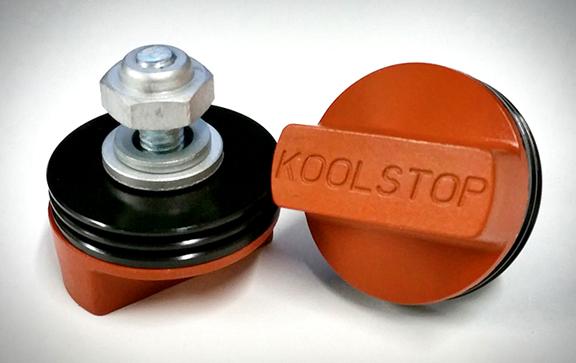 BRAKE KOOL STOP BLACK SALMON INTERNATIONAL FIN BRAKE PAD KS-ISAB