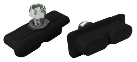 BRAKE PADS - KOOL STOP Composite Continental Pads KS-CBC BLACK