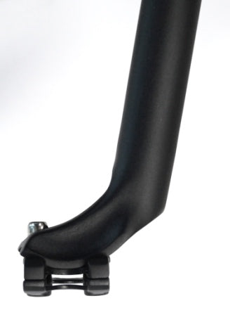 SEATPOST 27.2 x 350mm, Micro-Adjust, 30mm Offset, Dual , Alloy BLACK