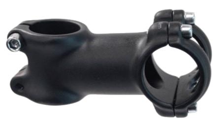 Ahead Stem - 60mm Ext, 7 Degree, 28.6mm Dia., 25.4mm BB, Matt Black