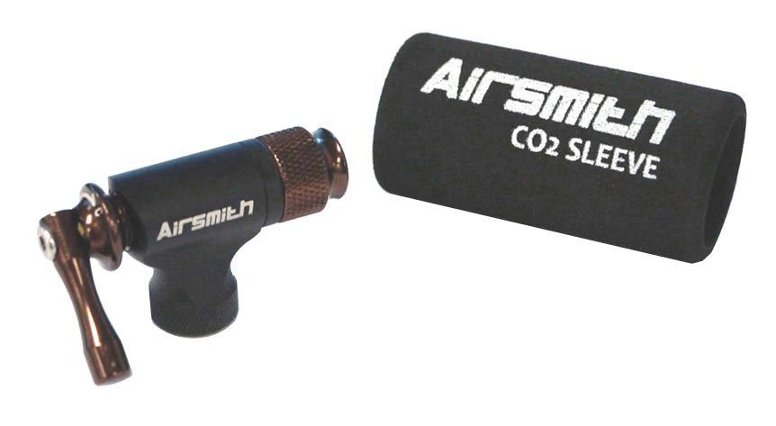 AIRSMITH C02 Tyre Inflator Kit, CO2 head alloy For AV/FV, for 12/16/25 cartridge AIRSMITH Premium product