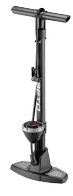 BETO VIPER Floor pump, TALL, plastic, Dual Head AV/FV, 2.5" round gauge, 160psi