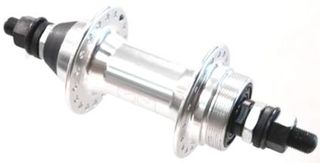 Hub REAR, Screw On Nutted Alloy 28H (O.L.D.: 110mm.)
