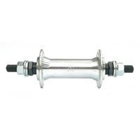 HUB Front, Nutted, Silver Alloy 36H (100mm OLD -- 3/8 Axle)