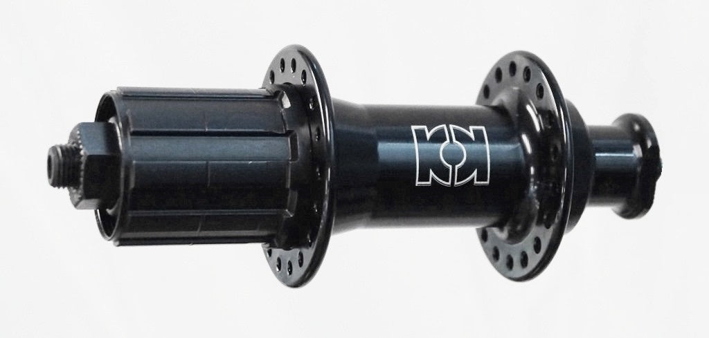 Hub, (RIVAL) Alloy, 8/10 Speed Cassette Q/R Black 36H Sealed Bearing (135mm OLD)