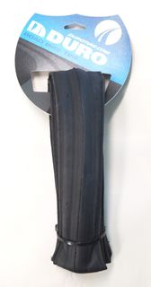 TYRE 700 x 25C BLACK/ SKINWALL Taiwan Premium, 150TPI , foldable, Road tread - DURO Slickster Ultra - 3mm PUNCTURE PROTECTION internal compound (25-622)