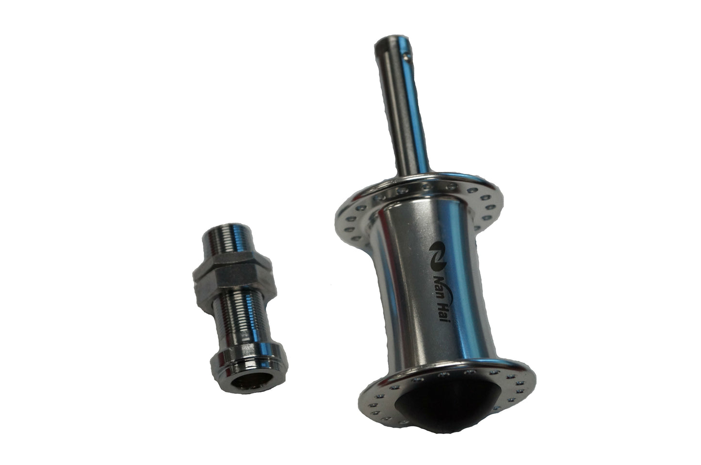 WHEEL CHAIR HUB , Sealed , ALLOY 36h, SILVER (Axle 12.7mm)