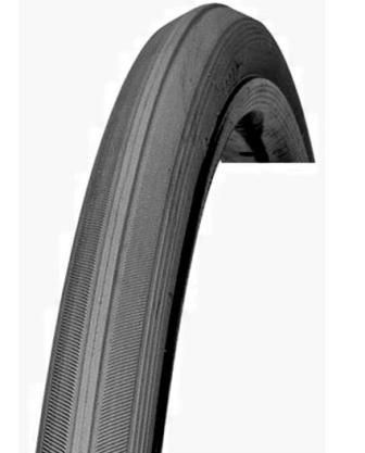 TYRE 24 x 1 BLACK (600-25A) (25-540), Quality Vee Rubber Tyre