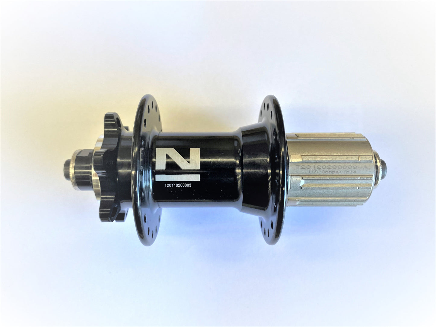 Hub, Novatec 8/11 Speed Cassette 6 DISC Black 36H SEALED (135mm OLD) Q/R