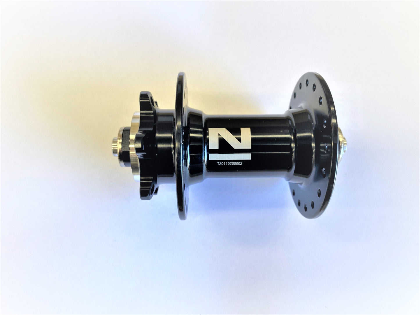 Hub, Front DISC Black 36H NOVATEC 6 SEALED BEARING Q/R (OLD 100mm)