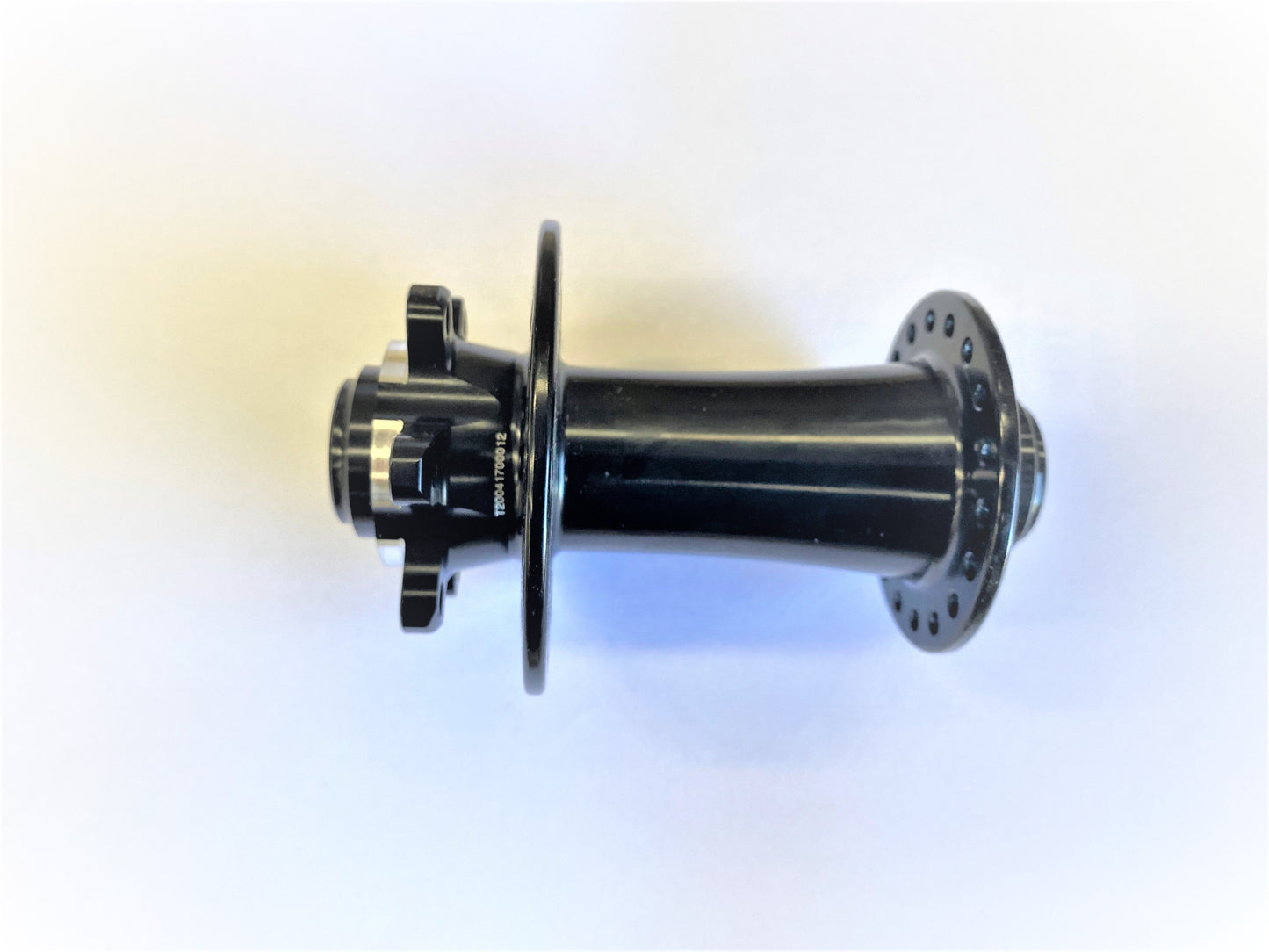 Hub, Front, Novatec DISC Thru (through) Axle, Sealed , 36H, 15mm, 100mm BLACK (W/O axle) no logo's