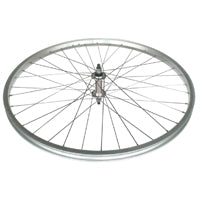 WHEEL - 26" JETSET S/W Alloy Rim, Nutted Alloy Hub, Mach 1 Spokes, FRONT. ALL SILVER