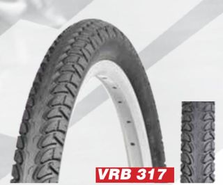 TYRE 18 x 2.125 BLACK , Quality Vee Rubber Tyre