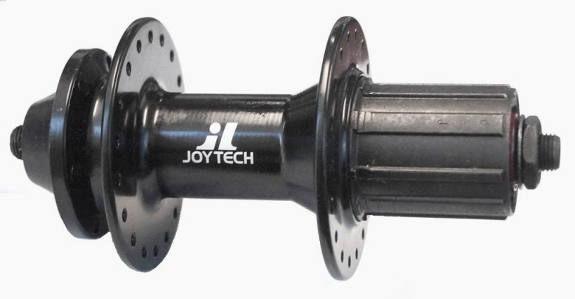 Hub, Joytech 8/10 Speed Cassette 6 DISC Black Alloy Q/r 36H (135mm OLD)