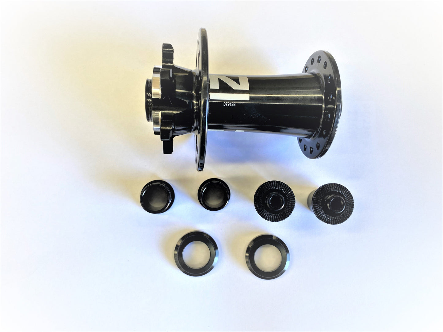 Hub, Front, Novatec Road Disc Thru (through) Axle, Sealed , 32H, QR, 15mm, 12mm End Caps