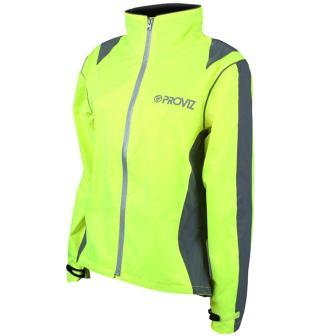 PROVIZ Nightrider Ladies Jacket Yellow (UK18/US14) - High Visibility PV1764