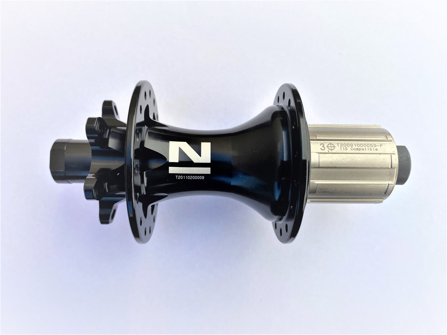 Hub Rear Novatec 32H 8/11 Spd Cass, 12mm x 148mm Thru Axle, 4 bearings BOOST SPEC, 6