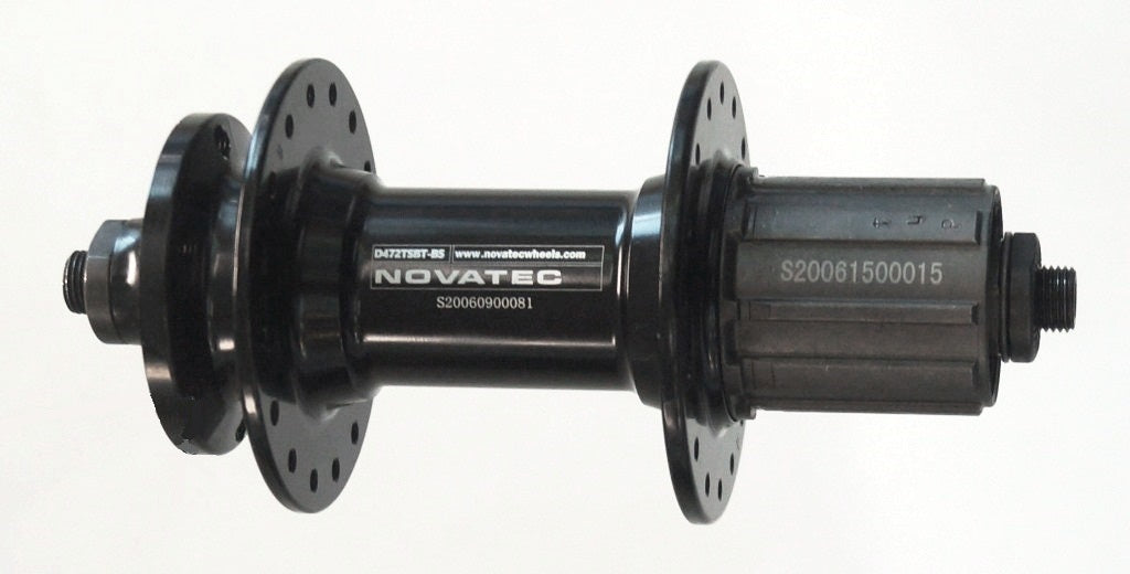 REAR HUB - Novatec 32H, HG MTB Cassette (NOT ROAD 11/12spd Compatable) 10mm x 141mm Q/R BOOST SPEC (GIANT STANCE/TREK ROSCOE) Sealed , 6 Disc,