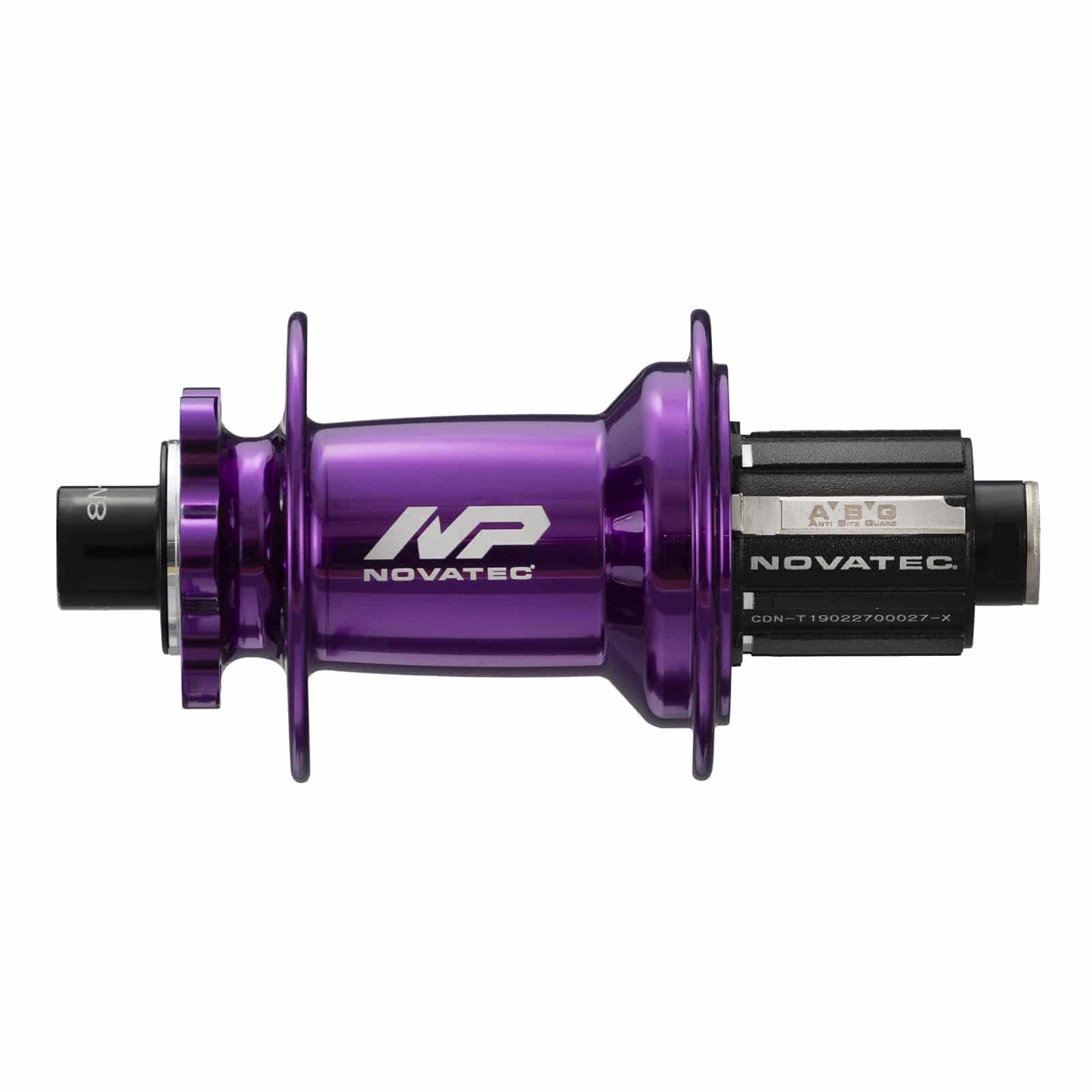 Hub, Novatec Rear 6 BOOST DISC Purple 32H 12mm T/A x 148mm OLD - SEALED
