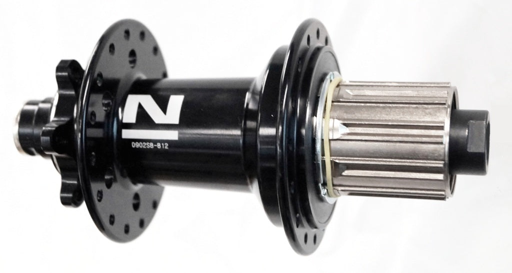 A NEW ITEM - E BIKE HUB - HG 8/11 SPEED, D902SB 12mmx148 Boost, 6 Disc, 36H, E440 Hub Body, Sealed Steel Axle & Freehub Body Black