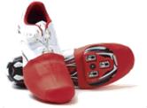 Toe cap for shoe, waterproof, Two Wheel Cool, RED, Large (special pricing, we are making room to expand our ranges)