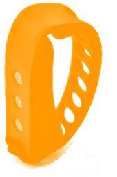 REAR Light, USB, multi fitting silcon strap for arm or ankle fitment, High power 3 red LEDs, 45hr run time,ORANGE. Two Wheel Cool (special pricing, we are making room to expand our ranges)