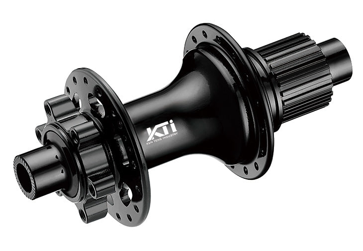 A NEW ITEM - KT Hub - Rear 6 Disc, 32H, 12 Speed Microspline 12 x 142mm (convertable to 135 Q/R with part 98115)