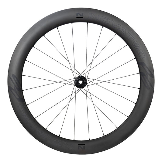 Wheelset CARBON 700c Novatec R6 Disc Centerlock (21mm inner width, 60mm deep rims). Tubeless Ready R: 142 x 12mm Thru. F: 100 x 12mm Thru