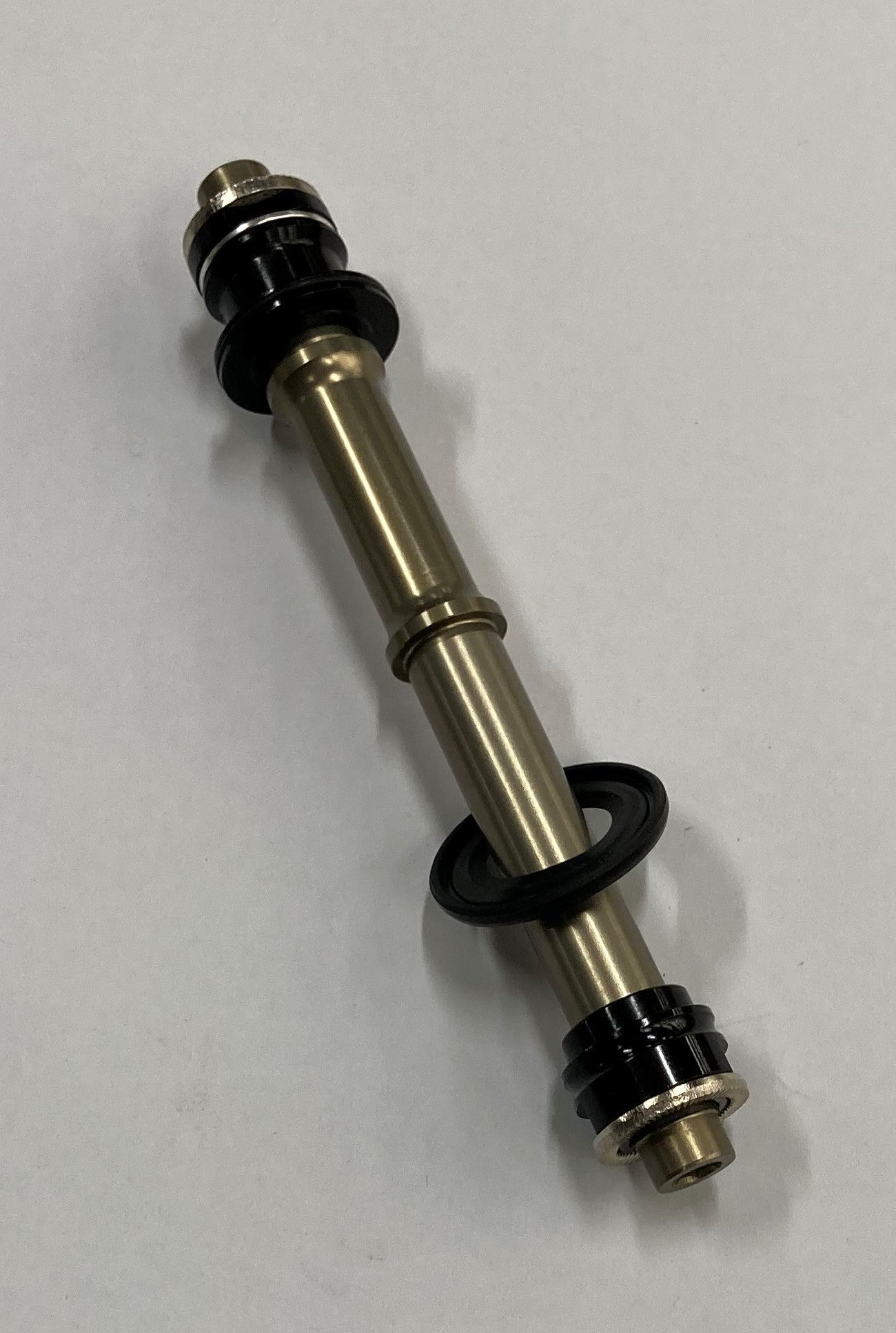 Novatec Axle Set F172SB/F372SB to suit A type road hub Anodized Black, W/Right and left end caps w/seals w/ 7075 alloy axle for 10 x 140 x 130mm