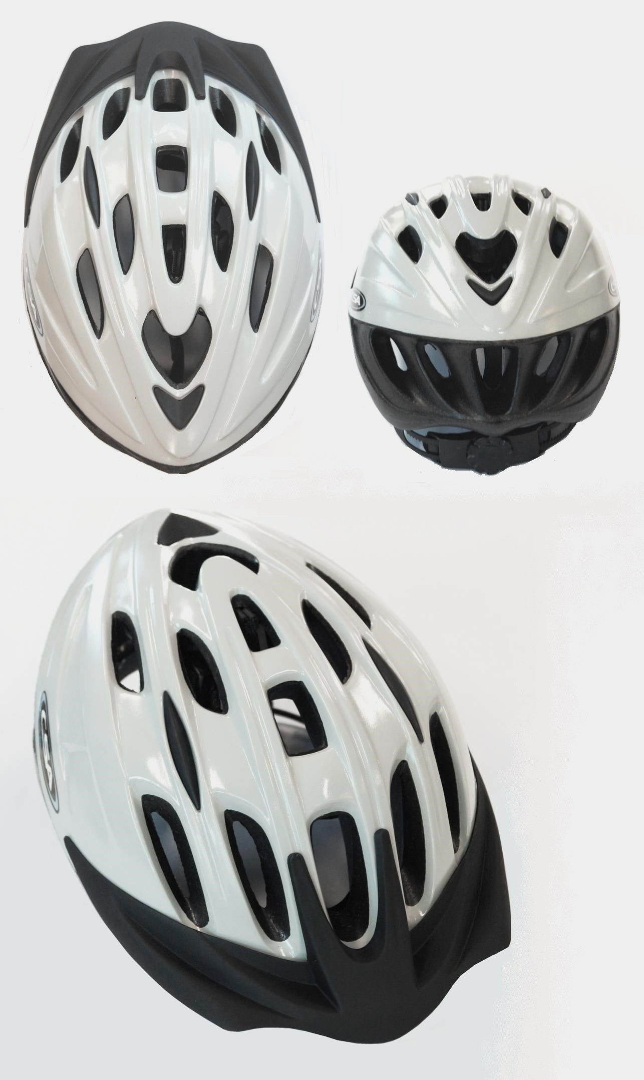CHASER HELMET - GLOSS WHITE, Australia Standards Approved - SMALL / MEDIUM (54-58cm)