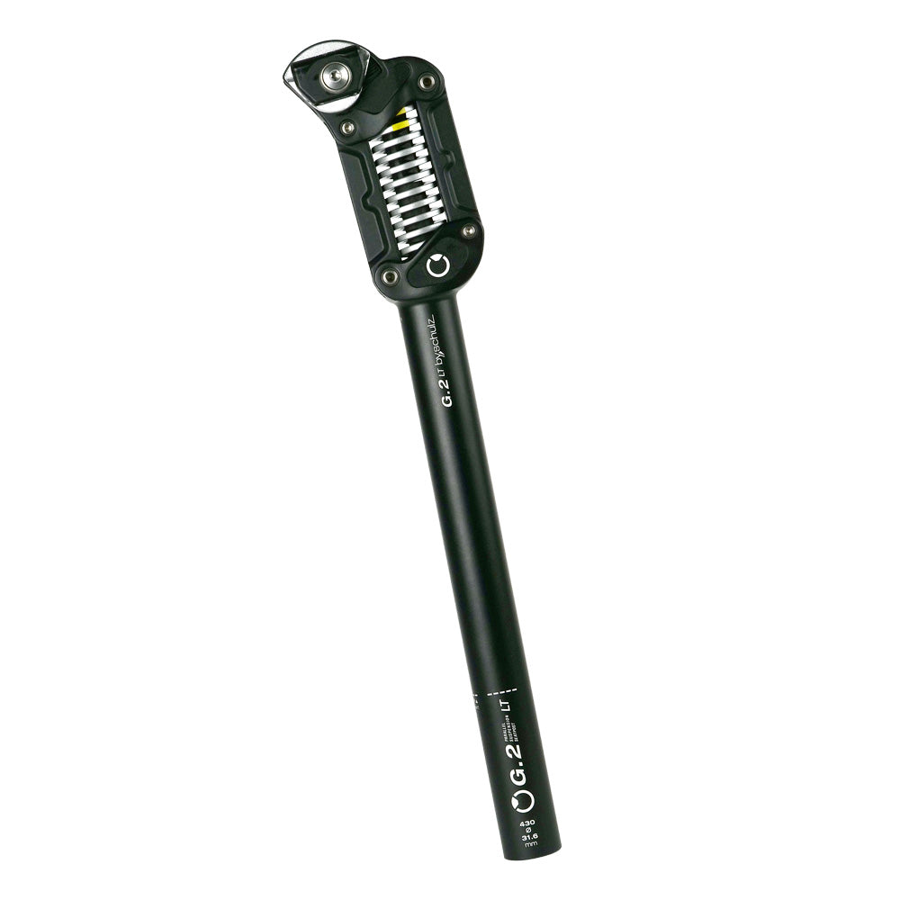 SEATPOST - 27.2mm x 380mm - 50mm Travel (b) MEDIUM Spring (60-85kg Riders) - By,schulz G.2 LT Parallelogram Suspension - BLACK