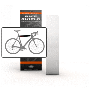 Bikeshield Tube Shield Small (Bike protection that is Tough, Totally clear, non-yellowing, lightweight, self-healing, transparent and shock absorbing, Easy to Apply without heat or water)