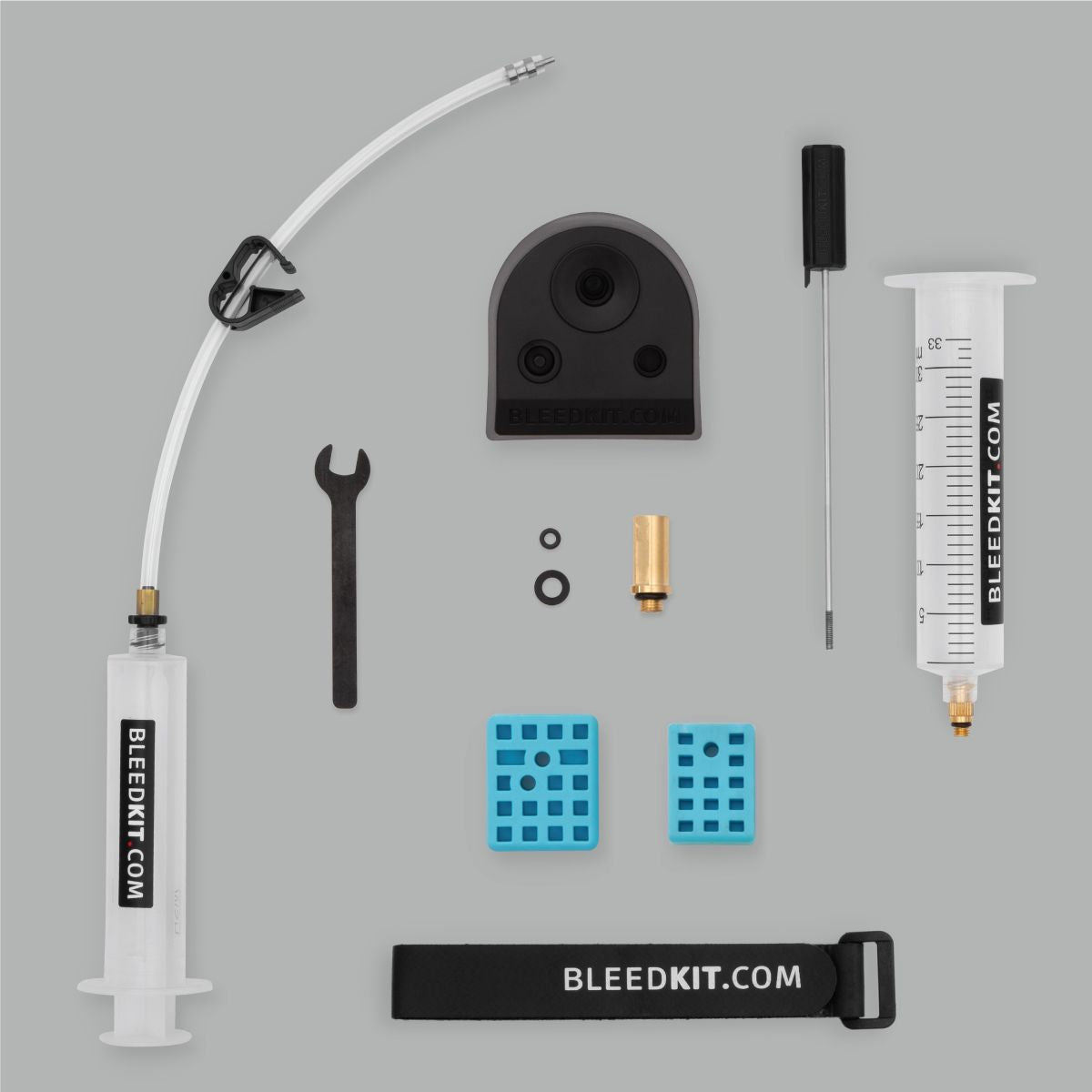 BleedKit - Bleed kit PREMIUM ROAD edition (for Shimano hydraulic brakes) with adapter for Shimano drop bar hydraulic BK-28086 Premium product Made in Slovenia