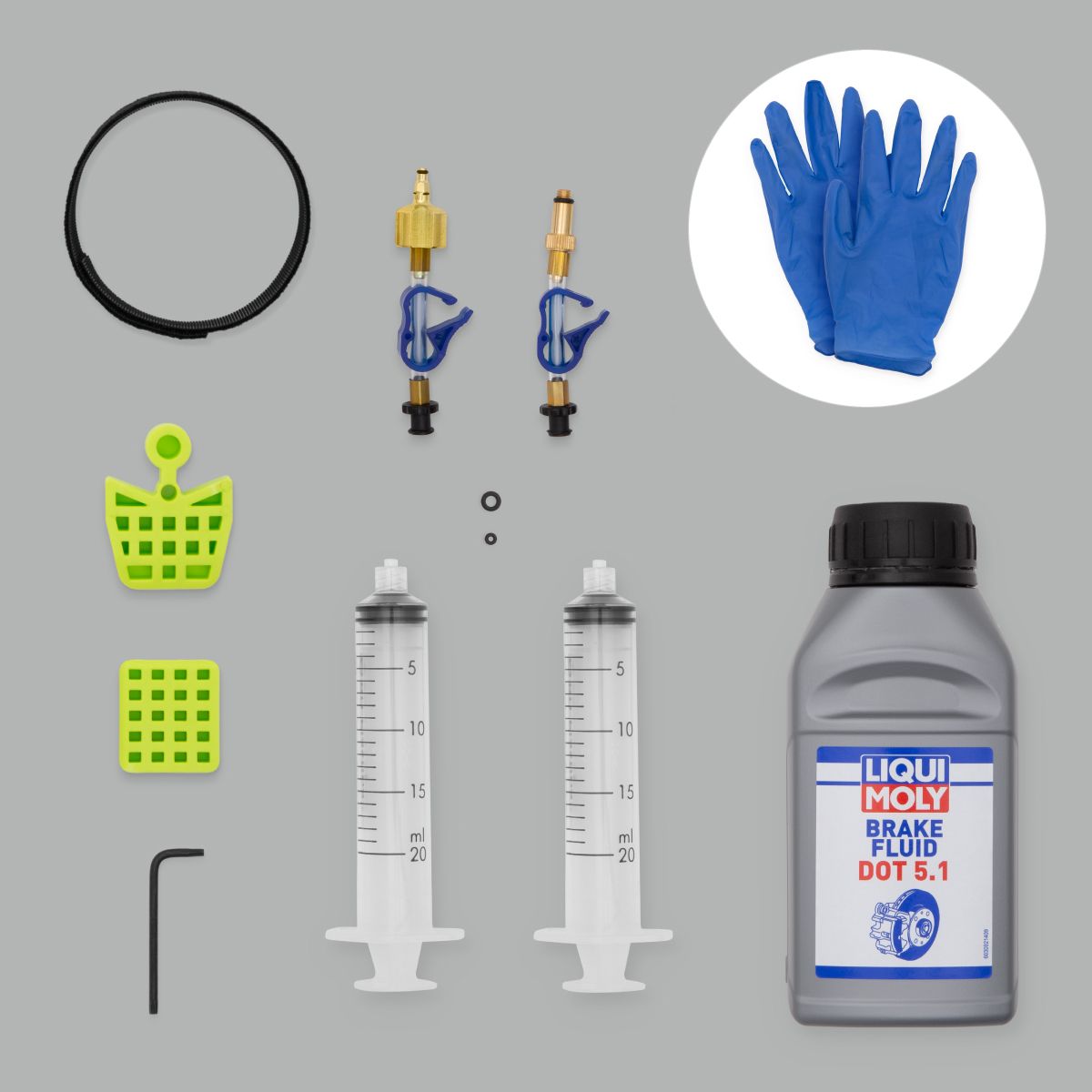 BleedKit - Bleed kit PREMIUM EDGE DOT edition (for Sram hydraulic brakes) BK-80042 Premium product Made in Slovenia