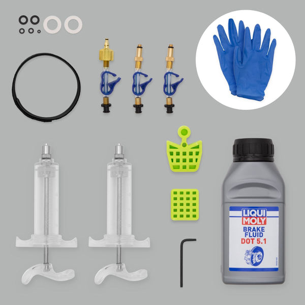 BleedKit - Bleed kit WORKSHOP DOT edition (for Sram hydraulic brakes) BK-80090 Premium product Made in Slovenia