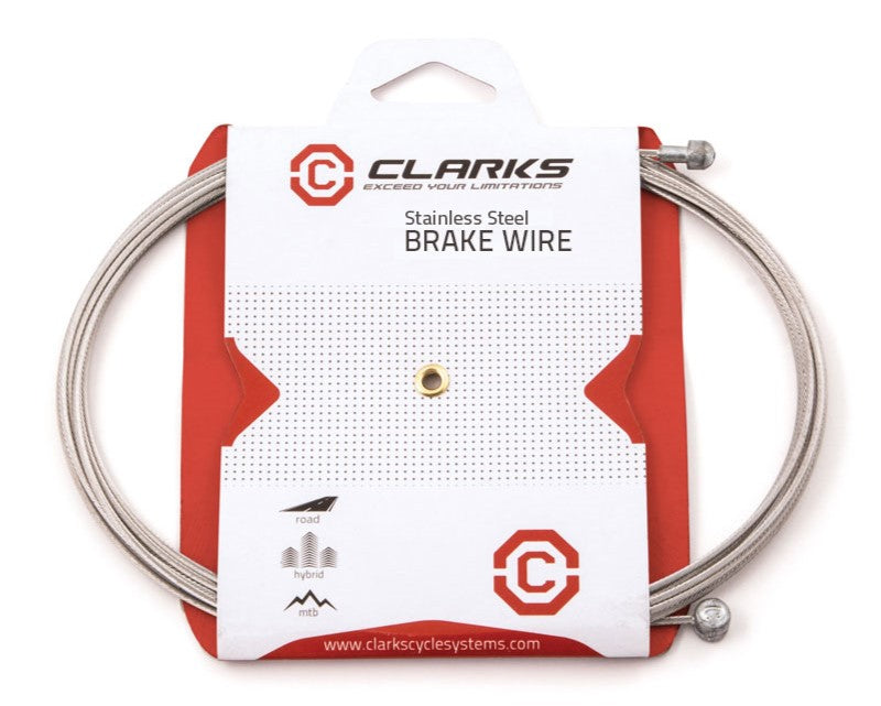 BRAKE INNER WIRE - Brake Cable,Stainless Steel, Universal, 1.5mm x 2000mm , Fits All Major Systems