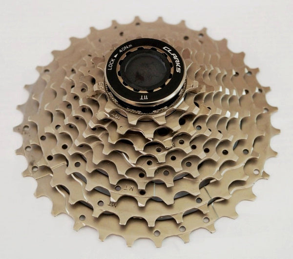 CASSETTE - 9 Speed, 11-32T, C.P. Clarks Quality product Shimano/SRAM compatible