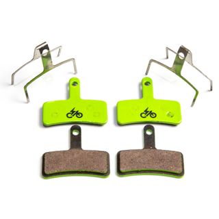 H/D E-Bike Brake DISC pads, 2 Pairs, SEMI METALLIC, Compatible Tektro Dorado
