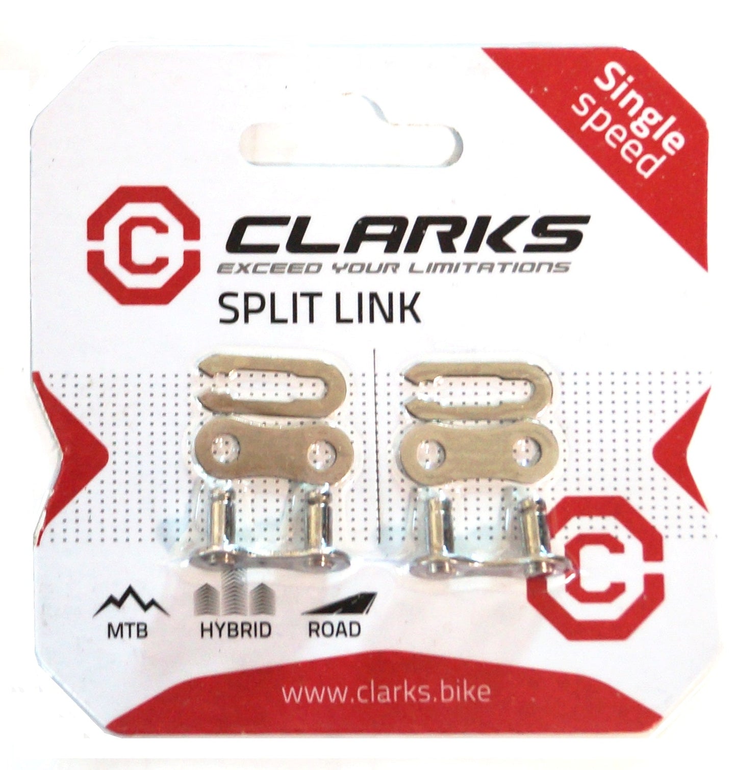 LINK - Single Speed Silver x 2 from CLARKS,