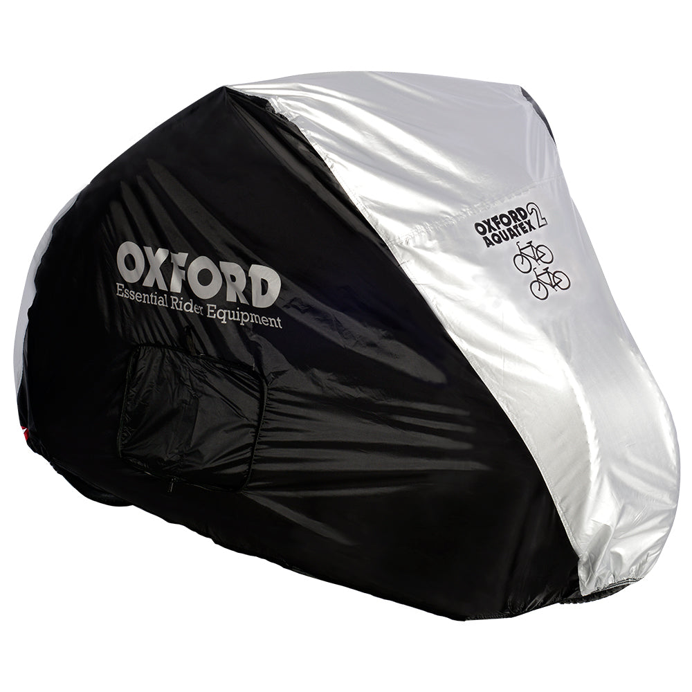 BIKE COVER - Oxford Aquatex - Outdoor Cover, Elasticated Bottom, Double PU coating for optimal waterproofing, for 2 Bicycles - Oxford Product - 200cm X 80cm X 110cm